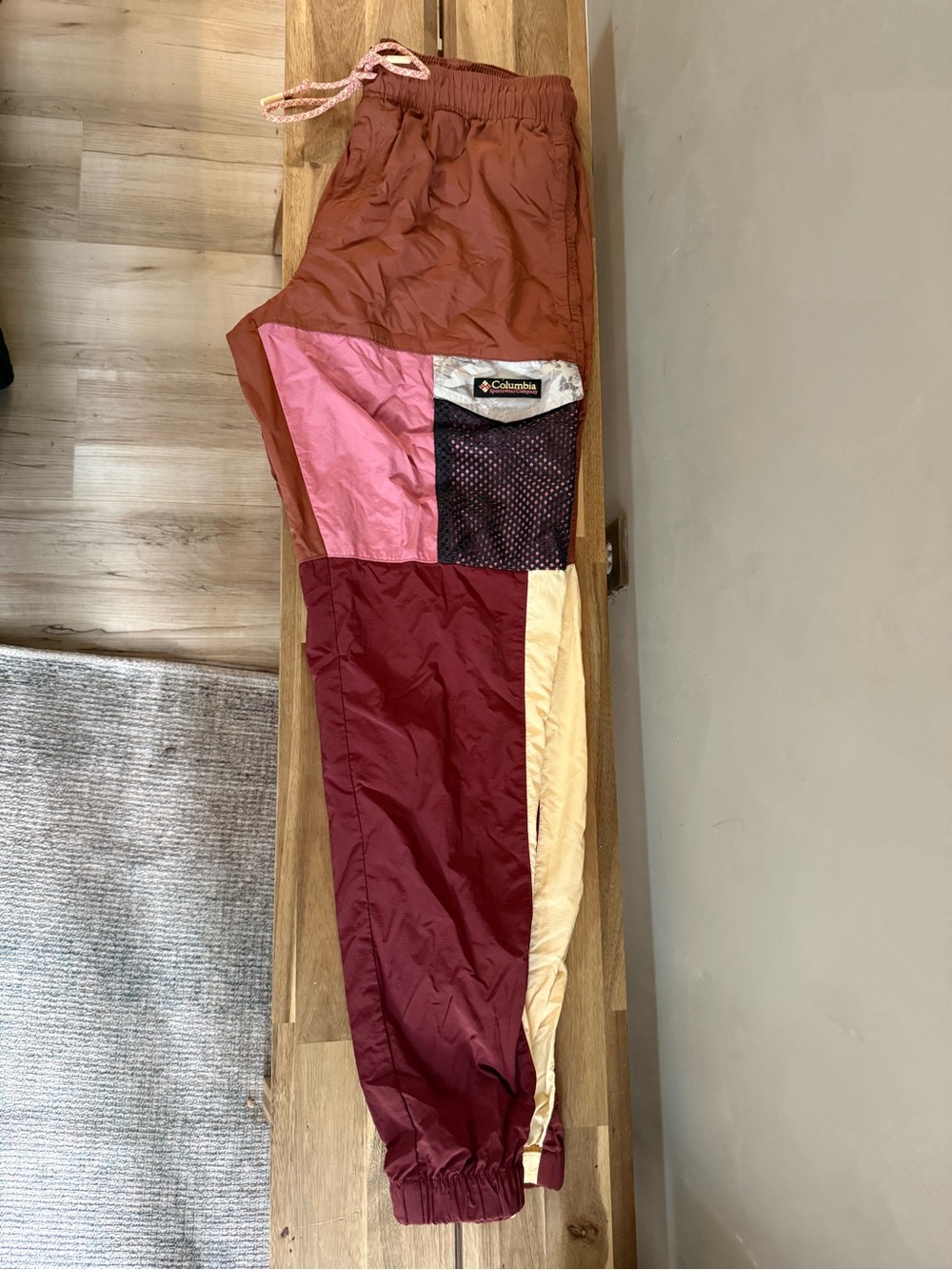 Columbia windbreaker joggers